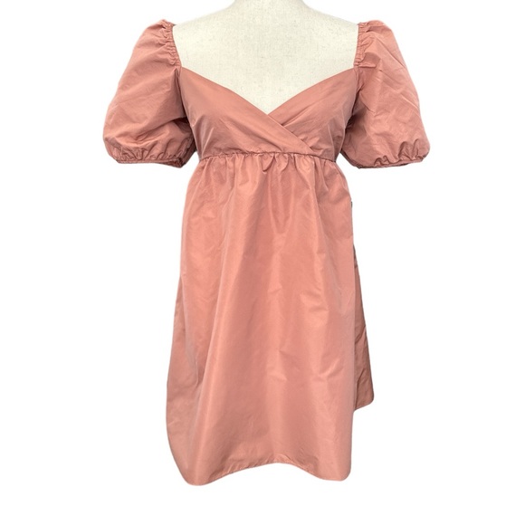 Aritzia Dresses & Skirts - Aritzia Wilfred Taffeta Dress Clay Color size L